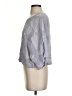 Wilfred Floral Tropical Purple Gray 3/4 Sleeve Blouse Size S - photo 5