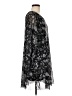 Style&Co 100% Polyester Paisley Black Cocktail Dress Size M - photo 4
