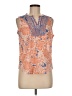 Talbots Orange Sleeveless Blouse Size M (petite) - photo 1