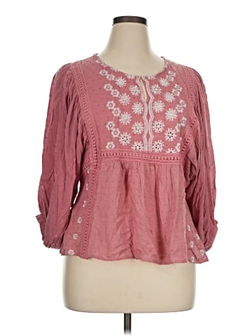 Liv 3/4 Sleeve Blouse (view 1)