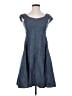 Talbots Blue Casual Dress Size 4 (petite) - photo 1