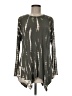 Knox Rose Gray Long Sleeve Blouse Size M - photo 1