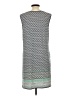 Max Studio Print Gray Casual Dress Size L - photo 2