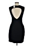 Express Solid Black Cocktail Dress Size 10 - photo 2