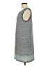Max Studio Print Gray Casual Dress Size L - photo 5