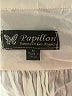 Papillon 100% Viscose Ivory Sleeveless Blouse Size M - photo 7