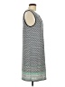 Max Studio Print Gray Casual Dress Size L - photo 4