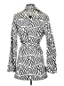 Vertigo Paris Print White Trenchcoat Size S - photo 2