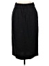 J.Crew 100% Linen Solid Black Casual Skirt Size XS - photo 1