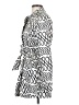 Vertigo Paris Print White Trenchcoat Size S - photo 5