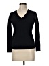 Nordstrom 100% Cashmere Black Cashmere Pullover Sweater Size M - photo 1
