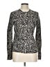 J.Crew Factory Store 100% Cotton Animal Print Black Pullover Sweater Size L - photo 1