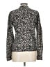 J.Crew Factory Store 100% Cotton Animal Print Black Pullover Sweater Size L - photo 2
