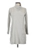 Purejill 100% Cotton Silver Turtleneck Sweater Size XS - photo 1