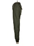 Pull&Bear Solid Green Casual Pants Size XS - photo 5