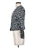Uniqlo 100% Rayon Blue Long Sleeve Blouse Size XS - photo 5