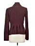 Ann Taylor LOFT 100% Polyester Polka Dots Burgundy Blazer Size S - photo 2