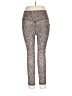 Athleta Animal Print Brown Leggings Size L - photo 2