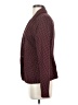Ann Taylor LOFT 100% Polyester Polka Dots Burgundy Blazer Size S - photo 5