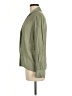Neiman Marcus 100% Silk Green Long Sleeve Silk Top Size 8 - photo 5