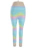 X by Gottex Tie-dye Blue Leggings Size XL - photo 1