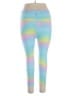 X by Gottex Tie-dye Blue Leggings Size XL - photo 2
