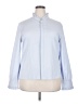 Unbranded Blue Long Sleeve Blouse Size XXL - photo 1