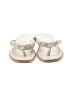 Kaanas Ivory Flip Flops Size 8 - photo 2