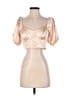 Forever 21 Tan Short Sleeve Top Size M - photo 1