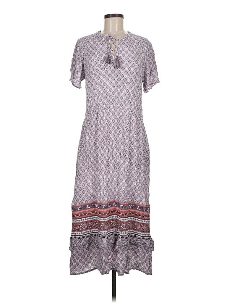 Pre-owned Knox Rose Casual Dress In Gray