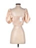 Forever 21 Tan Short Sleeve Top Size M - photo 2