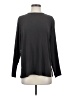 Eileen Fisher 100% Silk Black Long Sleeve Top Size S - photo 1