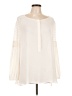 Ann Taylor LOFT Ivory Long Sleeve Blouse Size L - photo 1