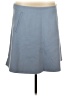 Ann Taylor LOFT Solid Blue Casual Skirt Size L - photo 1