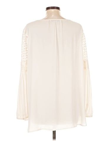 Ann Taylor LOFT Long Sleeve Blouse (view 2)