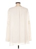 Ann Taylor LOFT Ivory Long Sleeve Blouse Size L - photo 2