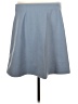 Ann Taylor LOFT Solid Blue Casual Skirt Size L - photo 2