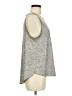 Deletta Silver Sleeveless Top Size M - photo 4