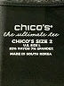Chico's Black 3/4 Sleeve T-Shirt Size L - photo 7