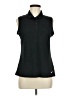 Style&Co Black Ivory Sleeveless Button-Down Shirt Size 6 - photo 1