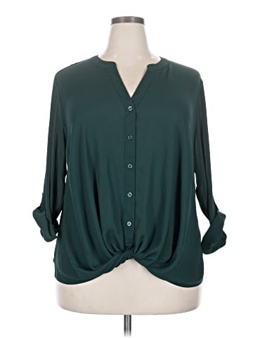 INC International Concepts 3/4 Sleeve Blouse (view 1)