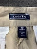 Lands' End Solid Tan Khakis Size 10 - photo 7