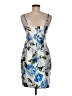 Eliza J 100% Polyester Floral Blue Cocktail Dress Size 6 - photo 2
