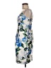 Eliza J 100% Polyester Floral Blue Cocktail Dress Size 6 - photo 5