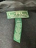 L-RL Lauren Active Ralph Lauren 100% Polyester Solid Black Track Jacket Size L - photo 6