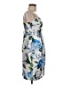 Eliza J 100% Polyester Floral Blue Cocktail Dress Size 6 - photo 4