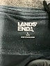 Lands' End Solid Black Athletic Shorts Size L - photo 3