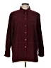 Kim Rogers Burgundy Long Sleeve Blouse Size Lg Petite - photo 1