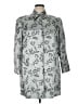 Sigrid Olsen Silver Raincoat Size 14 - photo 1