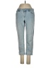 J.Jill Solid Blue Jeans Size 2 - photo 1